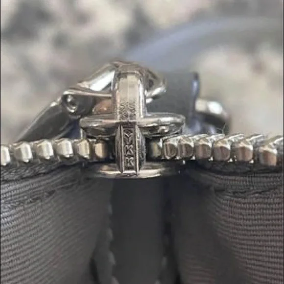 Coach Pewter Polished Pebble Leather Elise Satchel (79316) - Picture 2 of 6